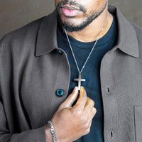 Gold Engravd Cross Necklace | Engravd Co | Personalised Jewellery | Bracelets, Necklaces, Cufflinks, Hip Flasks