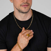 Gold Figaro Chain - 5mm