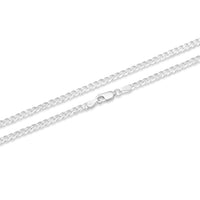 925 Sterling Silver Cuban Chain - 3mm | Engravd Co | Personalised Jewellery | Bracelets, Necklaces, Cufflinks, Hip Flasks