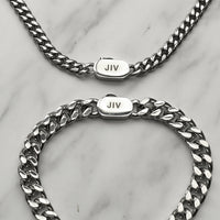 Prime Set (Silver) | Engravd Co | Personalised Jewellery | Bracelets, Necklaces, Cufflinks, Hip Flasks