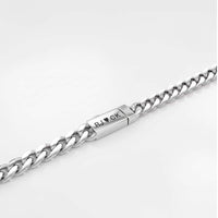 Silver Cuban Link Chain - 4mm
