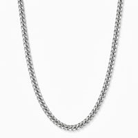 Silver Cuban Link Chain - 4mm