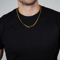 Gold Cuban Link Chain - 5mm | Engravd Co | Personalised Jewellery | Bracelets, Necklaces, Cufflinks, Hip Flasks