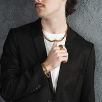Gold Cuban Link Chain - 8mm