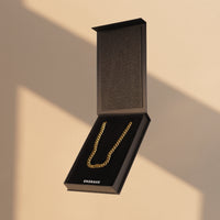 Gold Cuban Link Chain - 8mm