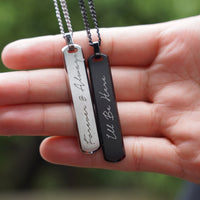 Theo Necklace - Inscription | Engravd Co | Personalised Jewellery | Bracelets, Necklaces, Cufflinks, Hip Flasks