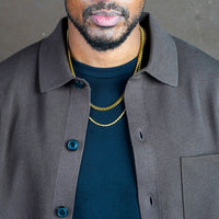 Gold Rope Chain - 3mm | Engravd Co | Personalised Jewellery | Bracelets, Necklaces, Cufflinks, Hip Flasks