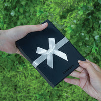 Engravd Black Leatherette Hip Flask - Personalised Initials and Title