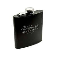 Engravd 4 x Hip Flask sets - Name/Title/Date | Engravd Co | Personalised Jewellery | Bracelets, Necklaces, Cufflinks, Hip Flasks