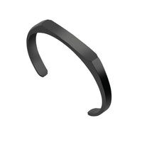 Engravd Black Engravd Signet Cuff