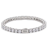 Silver Tennis Chain Bracelet | Engravd Co | Personalised Jewellery | Bracelets, Necklaces, Cufflinks, Hip Flasks