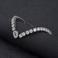 Silver Tennis Chain Bracelet | Engravd Co | Personalised Jewellery | Bracelets, Necklaces, Cufflinks, Hip Flasks