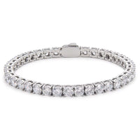 Silver Tennis Chain Bracelet | Engravd Co | Personalised Jewellery | Bracelets, Necklaces, Cufflinks, Hip Flasks