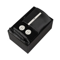 Gentleman Black Tie | Engravd Co | Personalised Jewellery | Bracelets, Necklaces, Cufflinks, Hip Flasks