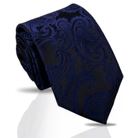 Paisley Blue Tie | Engravd Co | Personalised Jewellery | Bracelets, Necklaces, Cufflinks, Hip Flasks