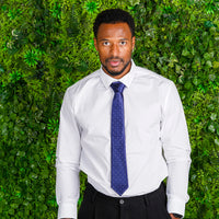 Regal Stirling Dots Tie | Engravd Co | Personalised Jewellery | Bracelets, Necklaces, Cufflinks, Hip Flasks