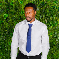 Royal Blue Tie | Engravd Co | Personalised Jewellery | Bracelets, Necklaces, Cufflinks, Hip Flasks