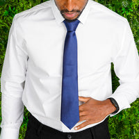 Royal Blue Tie | Engravd Co | Personalised Jewellery | Bracelets, Necklaces, Cufflinks, Hip Flasks