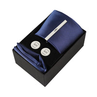 Navy Blue Tie | Engravd Co | Personalised Jewellery | Bracelets, Necklaces, Cufflinks, Hip Flasks