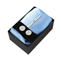 Baby Blue Tie | Engravd Co | Personalised Jewellery | Bracelets, Necklaces, Cufflinks, Hip Flasks