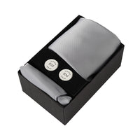 Grey Tie | Engravd Co | Personalised Jewellery | Bracelets, Necklaces, Cufflinks, Hip Flasks