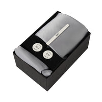 Grey Tie | Engravd Co | Personalised Jewellery | Bracelets, Necklaces, Cufflinks, Hip Flasks