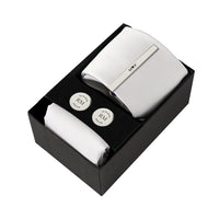 White Tie | Engravd Co | Personalised Jewellery | Bracelets, Necklaces, Cufflinks, Hip Flasks