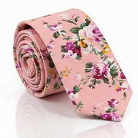 Melbourne Rose Tie | Engravd Co | Personalised Jewellery | Bracelets, Necklaces, Cufflinks, Hip Flasks