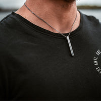 Rose Gold Engravd 3D Bar Necklace | Engravd Co | Personalised Jewellery | Bracelets, Necklaces, Cufflinks, Hip Flasks