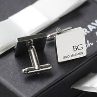 ENGRAVD CUFF LINK SET | Engravd Co | Personalised Jewellery | Bracelets, Necklaces, Cufflinks, Hip Flasks