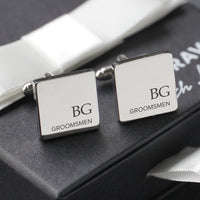ENGRAVD CUFF LINK SET | Engravd Co | Personalised Jewellery | Bracelets, Necklaces, Cufflinks, Hip Flasks