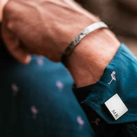 Engravd Square Custom Cuff link set: Design 6 | Engravd Co | Personalised Jewellery | Bracelets, Necklaces, Cufflinks, Hip Flasks