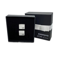 ENGRAVD CUFF LINK SET | Engravd Co | Personalised Jewellery | Bracelets, Necklaces, Cufflinks, Hip Flasks