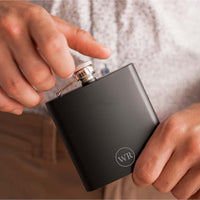 Engravd Hip Flask | Engravd Co | Personalised Jewellery | Bracelets, Necklaces, Cufflinks, Hip Flasks