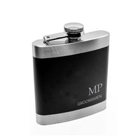 Engravd Hip Flask set: Design 1 | Engravd Co | Personalised Jewellery | Bracelets, Necklaces, Cufflinks, Hip Flasks