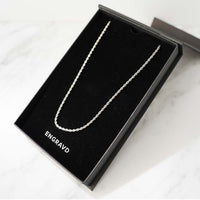 Stainless Steel Chain | Engravd | Personalised Jewellery | Bracelets, Necklaces, Cufflinks, Hip Flasks