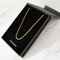 Stainless Steel Chain | Engravd | Personalised Jewellery | Bracelets, Necklaces, Cufflinks, Hip Flasks