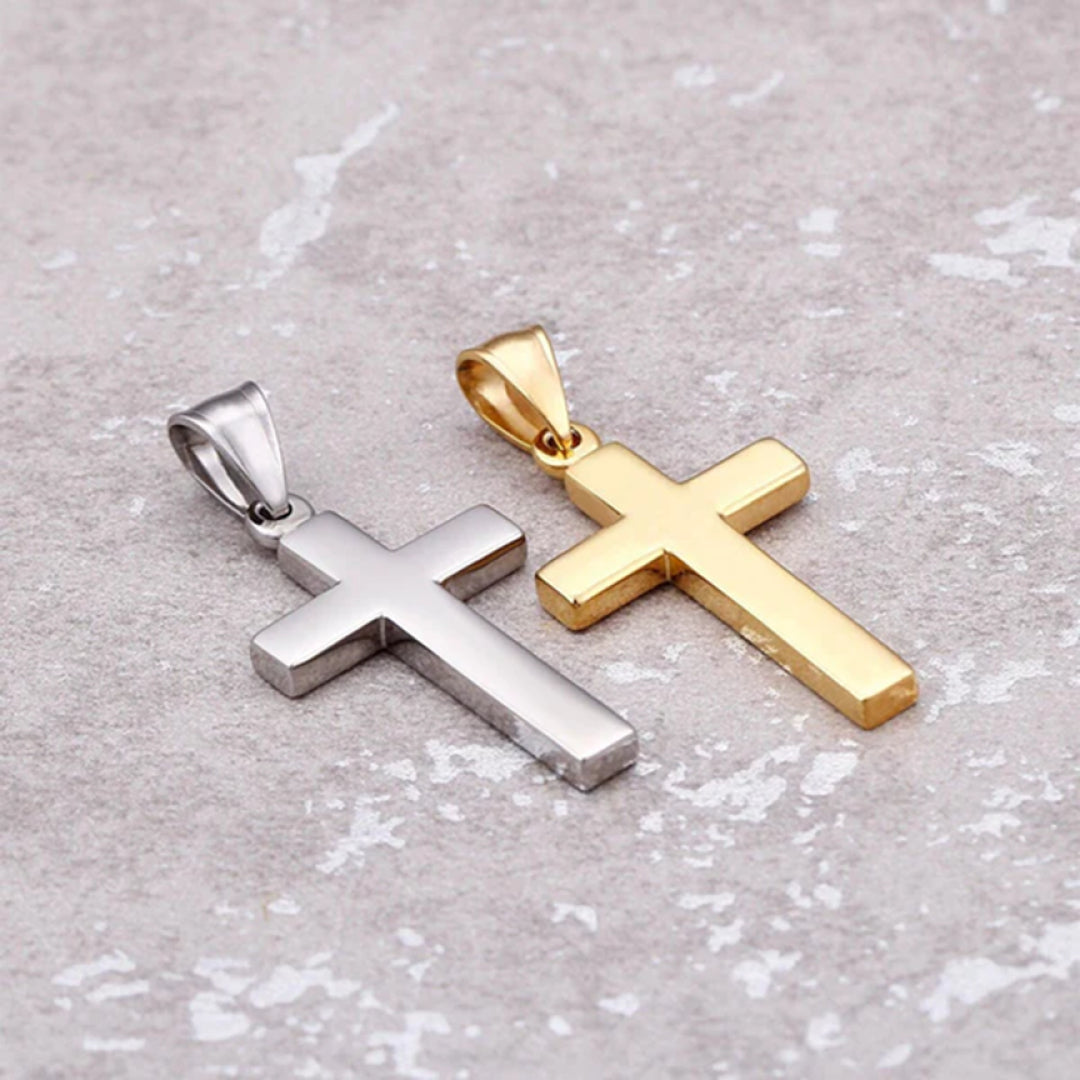 Silver Engravd Cross Necklace | Engravd Co | Personalised Jewellery | Bracelets, Necklaces, Cufflinks, Hip Flasks