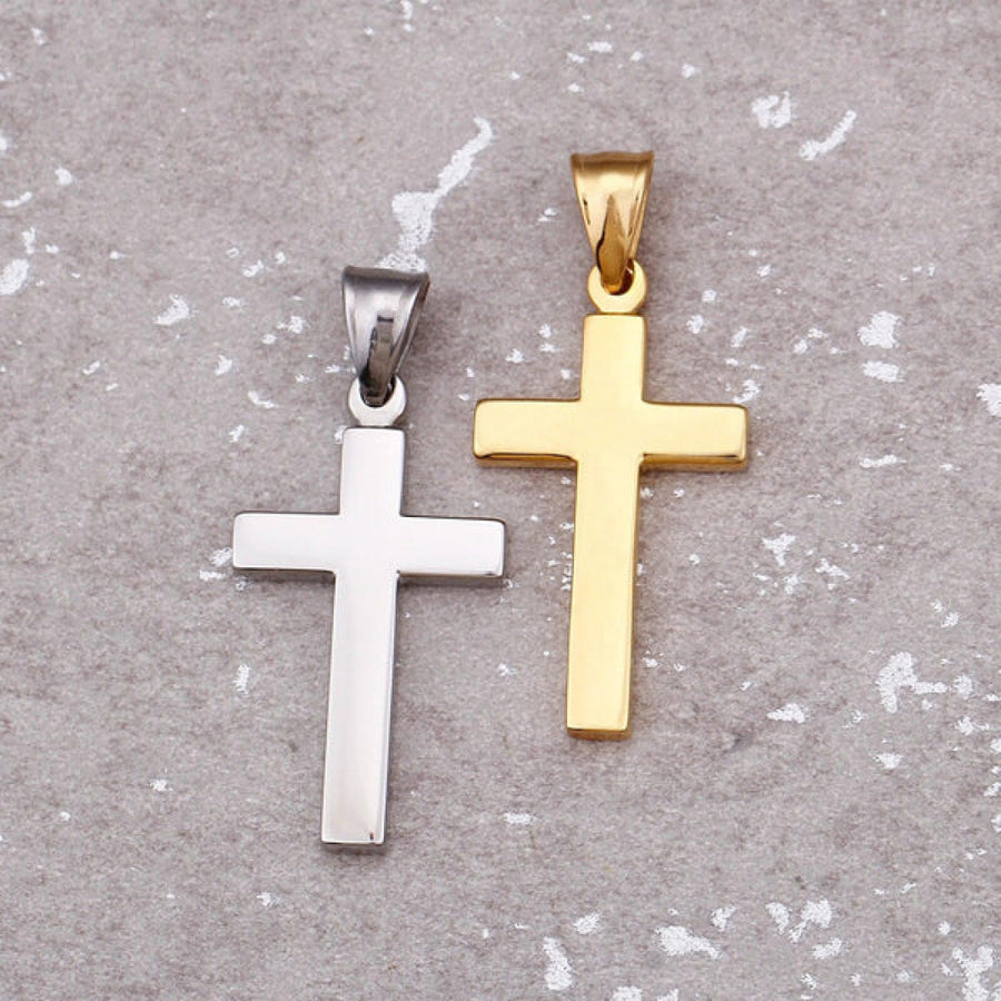 Silver Engravd Cross Necklace | Engravd Co | Personalised Jewellery | Bracelets, Necklaces, Cufflinks, Hip Flasks