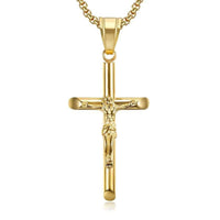 Gold Engravd Cross Necklace | Engravd Co | Personalised Jewellery | Bracelets, Necklaces, Cufflinks, Hip Flasks