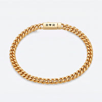 Gold Cuban Link Bracelet - 5mm | Engravd Co | Personalised Jewellery | Bracelets, Necklaces, Cufflinks, Hip Flasks