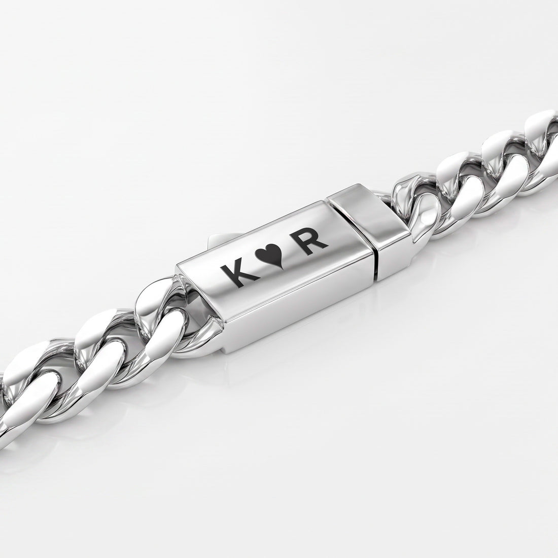 Silver Cuban Link Bracelet - 5mm | Engravd Co | Personalised Jewellery | Bracelets, Necklaces, Cufflinks, Hip Flasks