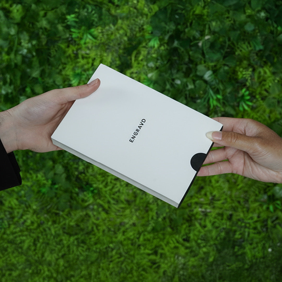 Theo Necklace - Vertical Inscription | Engravd Co | Personalised Jewellery | Bracelets, Necklaces, Cufflinks, Hip Flasks