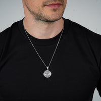 Silver Engravd Compass Necklace | Engravd Co | Personalised Jewellery | Bracelets, Necklaces, Cufflinks, Hip Flasks