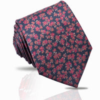 Crimson Bloom Tie