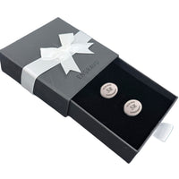 Engravd Oval Custom Cuff link set: Design 2 | Engravd Co | Personalised Jewellery | Bracelets, Necklaces, Cufflinks, Hip Flasks