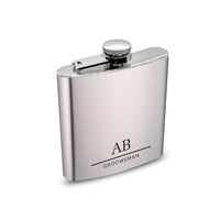 Premium Stainless Steel Hip Flask and Gift box | Engravd Co | Personalised Jewellery | Bracelets, Necklaces, Cufflinks, Hip Flasks