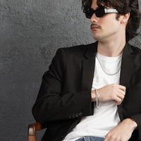 Silver Tennis Chain Bracelet | Engravd Co | Personalised Jewellery | Bracelets, Necklaces, Cufflinks, Hip Flasks