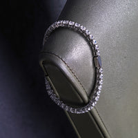 Silver Tennis Chain Bracelet | Engravd Co | Personalised Jewellery | Bracelets, Necklaces, Cufflinks, Hip Flasks