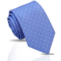 Blue Skylight Spot Tie | Engravd Co | Personalised Jewellery | Bracelets, Necklaces, Cufflinks, Hip Flasks